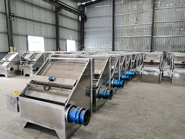 Inclines Screen Solid-liquid Separator for Pig Manure